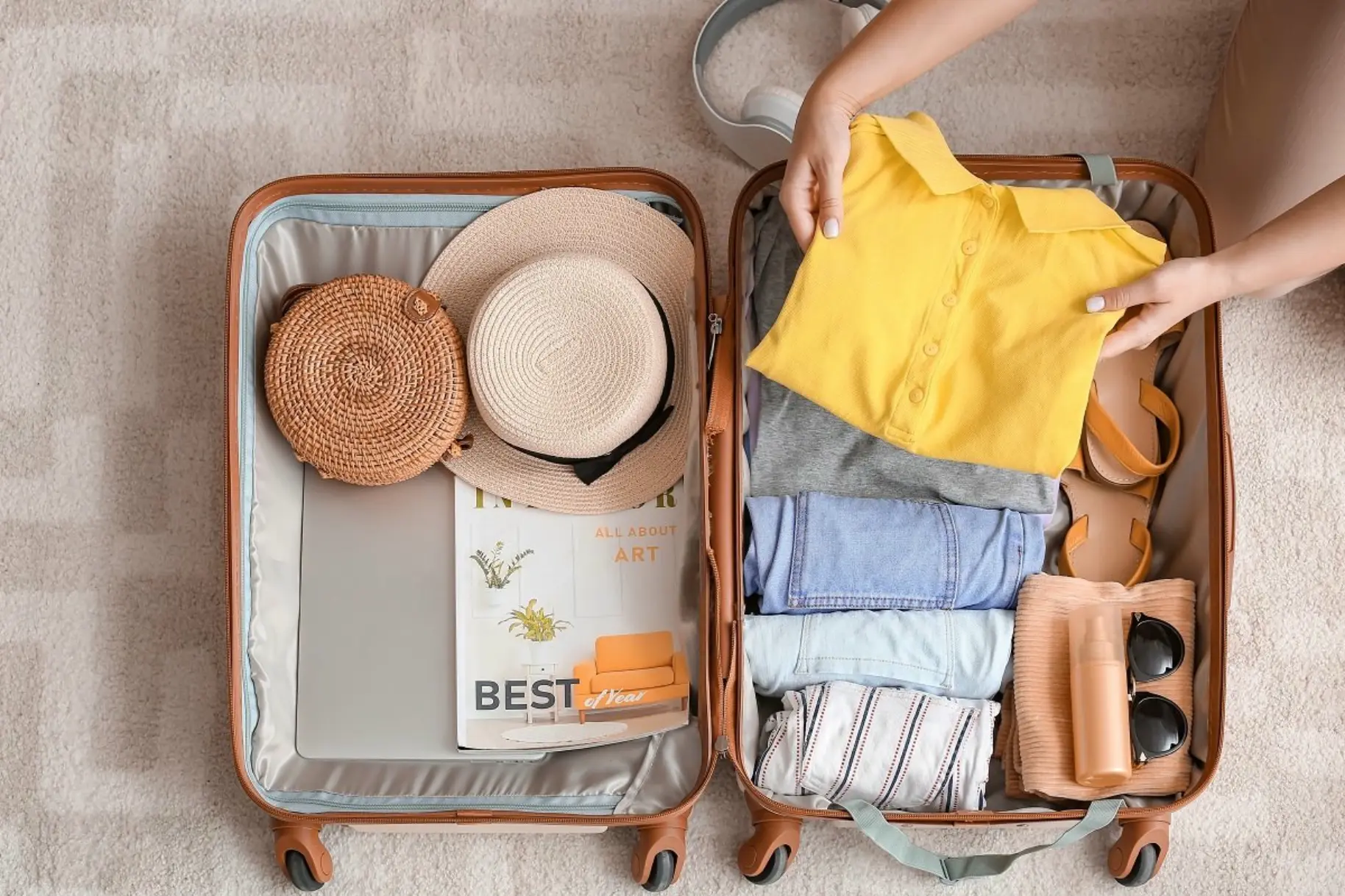 How to Pack Clothes for Travel